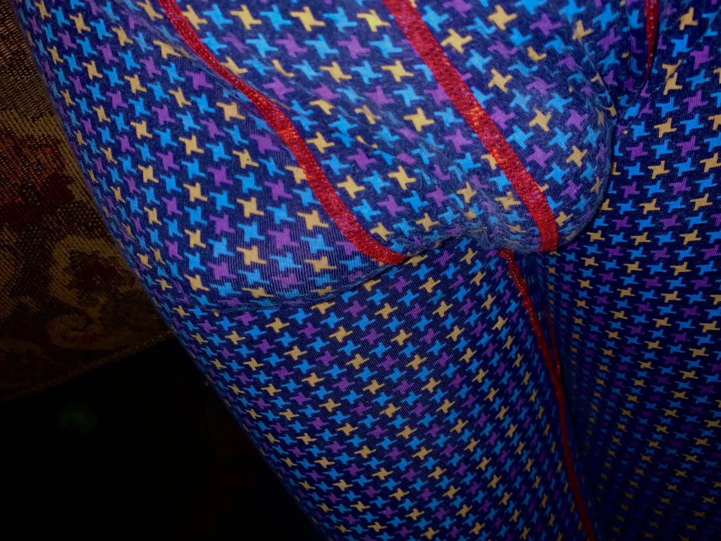 Bulging in my sleep pants…