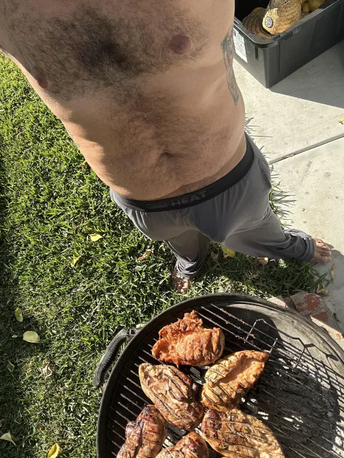 Bulging while grilling