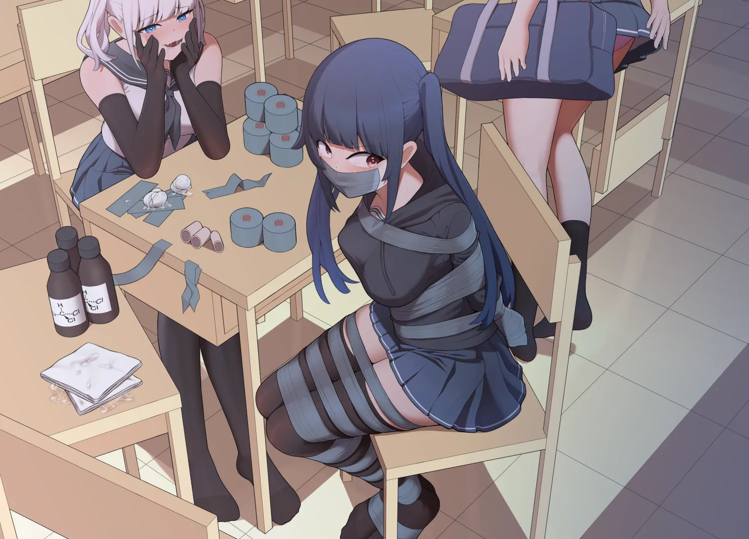 Bullied in class (みぞれ マグロ / Tuna)