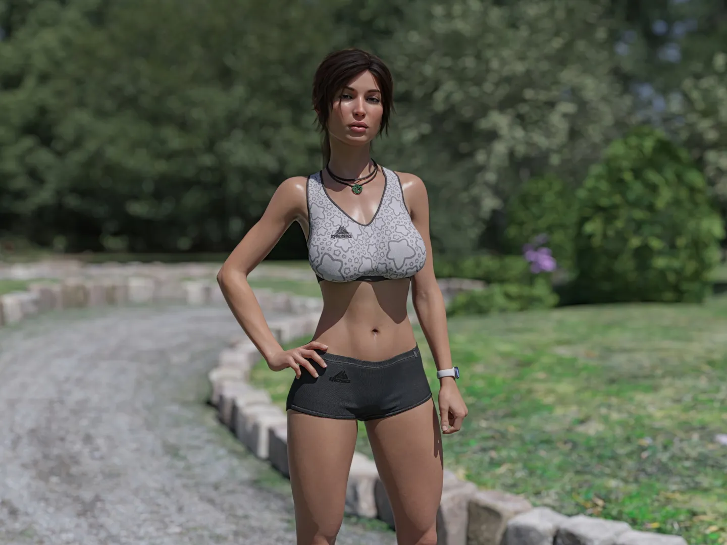 Bumping into Lara in the park (SickCycle)