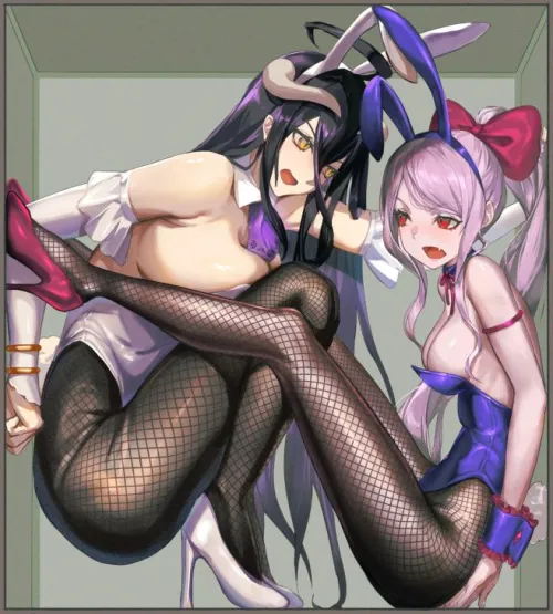 Bunny Albedo + Shalltear
