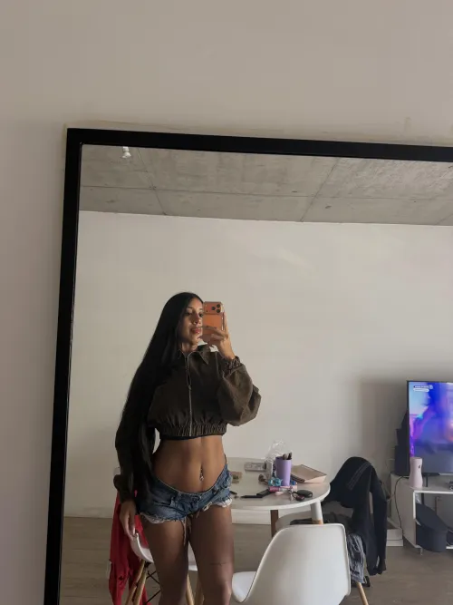 burnette with long hair