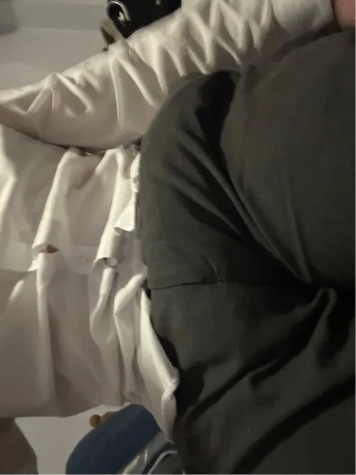 Bursting out my work trousers