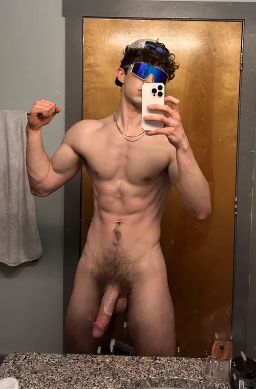 Bushy country bro cock