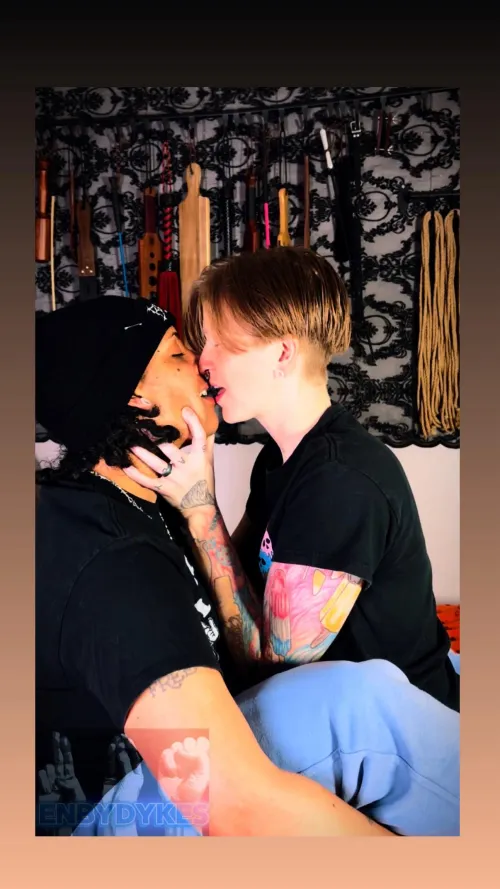 Butch4Butch/Masc4Masc/Stud4Masc.. either way it’s hot 