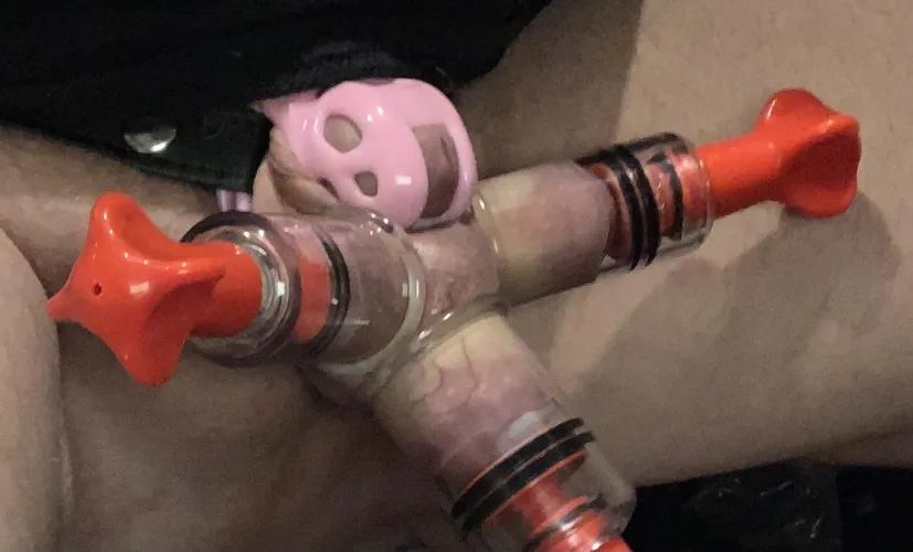 Caged vacuum torture