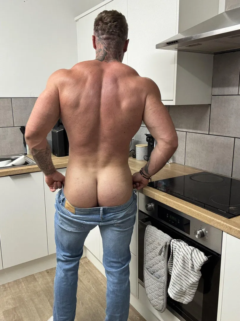 caked up in the kitchen