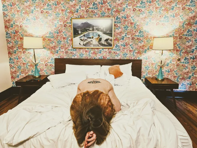 Can we just stay in bed all day? 