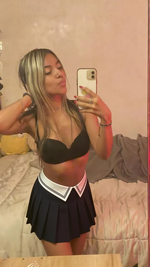 Can you put your hand under my school skirt?