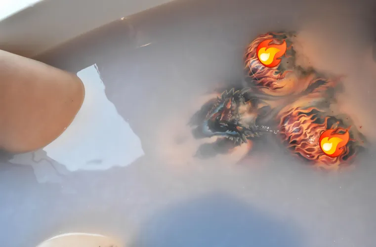 Cant put out my flame.