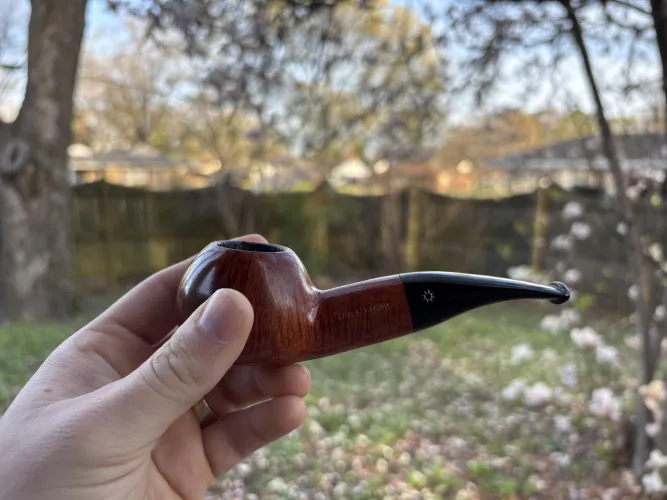 Capstan Navy Flake in my new Sav 320 this morning