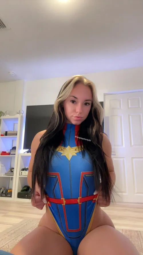 Captain marvel by cosplayshorty00