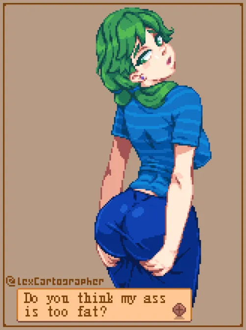 Caroline from Stardew is my perfect MILF.