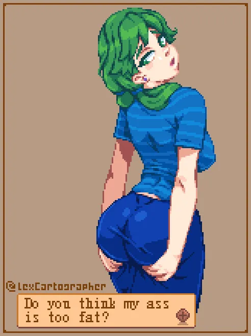 Caroline from Stardew is my perfect MILF.
