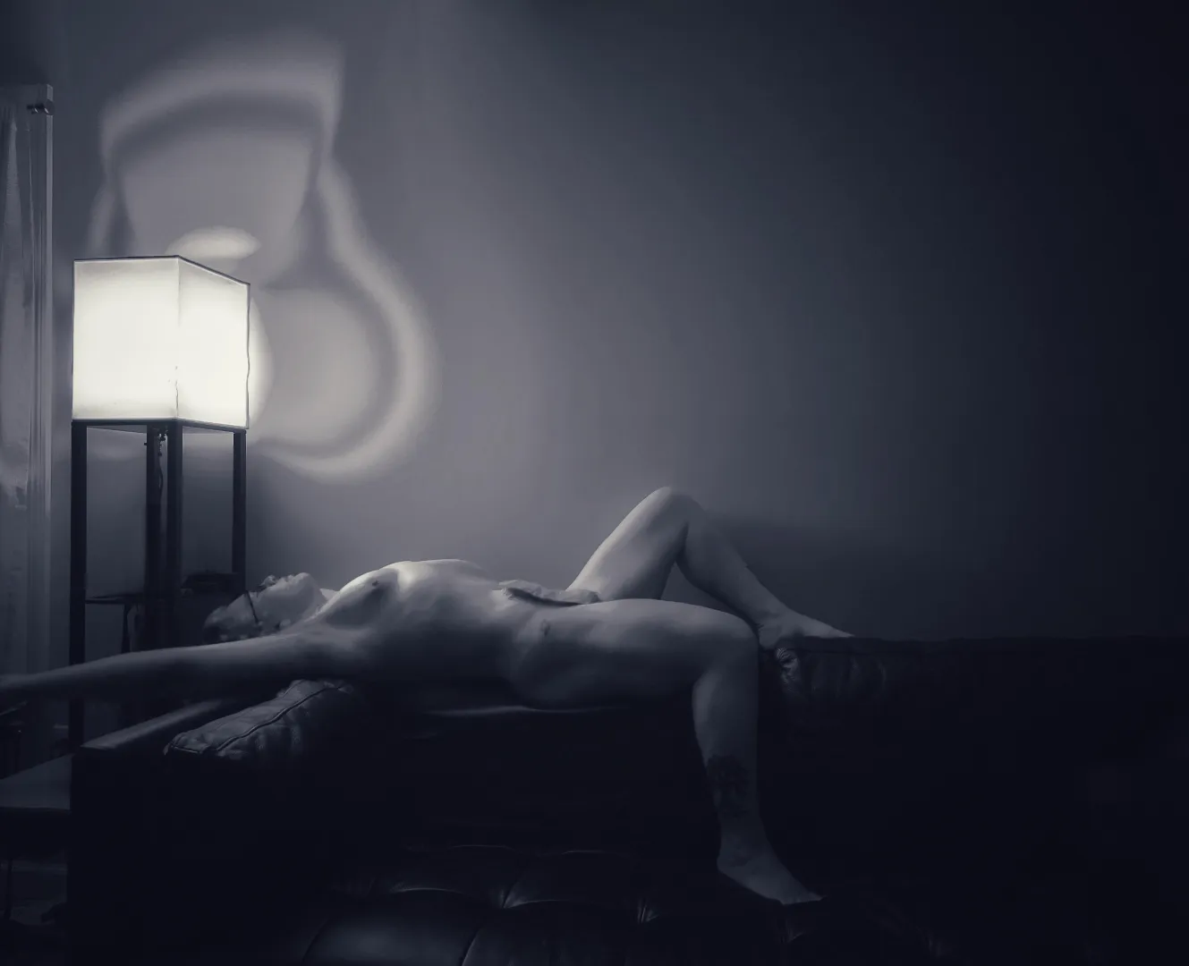 casually lost in thought