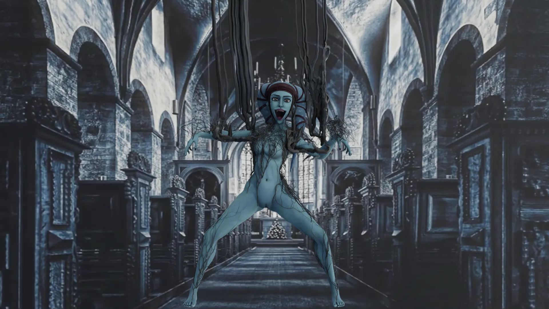 Cathedral of Inks: Aayla Secura’s Sacred Assimilation - Twi'lek Symbiote Bonding - Symbiote Aayla Secura