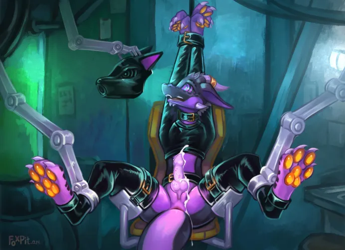 Caught in a trap ( foxpit )