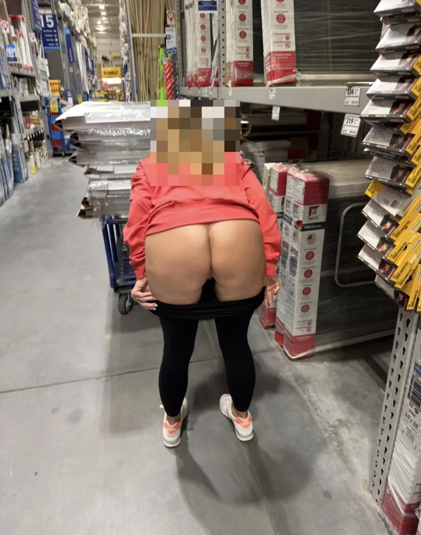 Caught with my pants down on isle 5