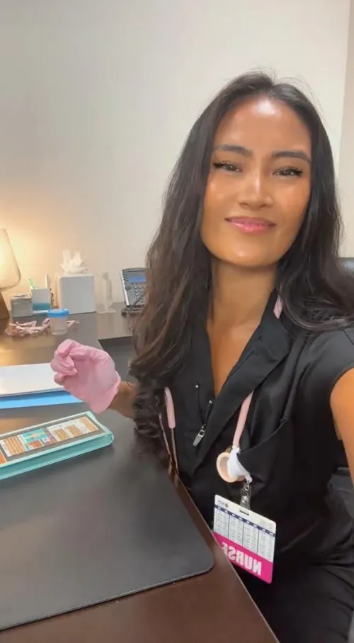 Caution: This nurse may cause unexpected symptoms of desire