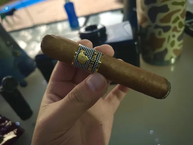 Celebrating another year on this planet of ours and another cigar smoked in good health.