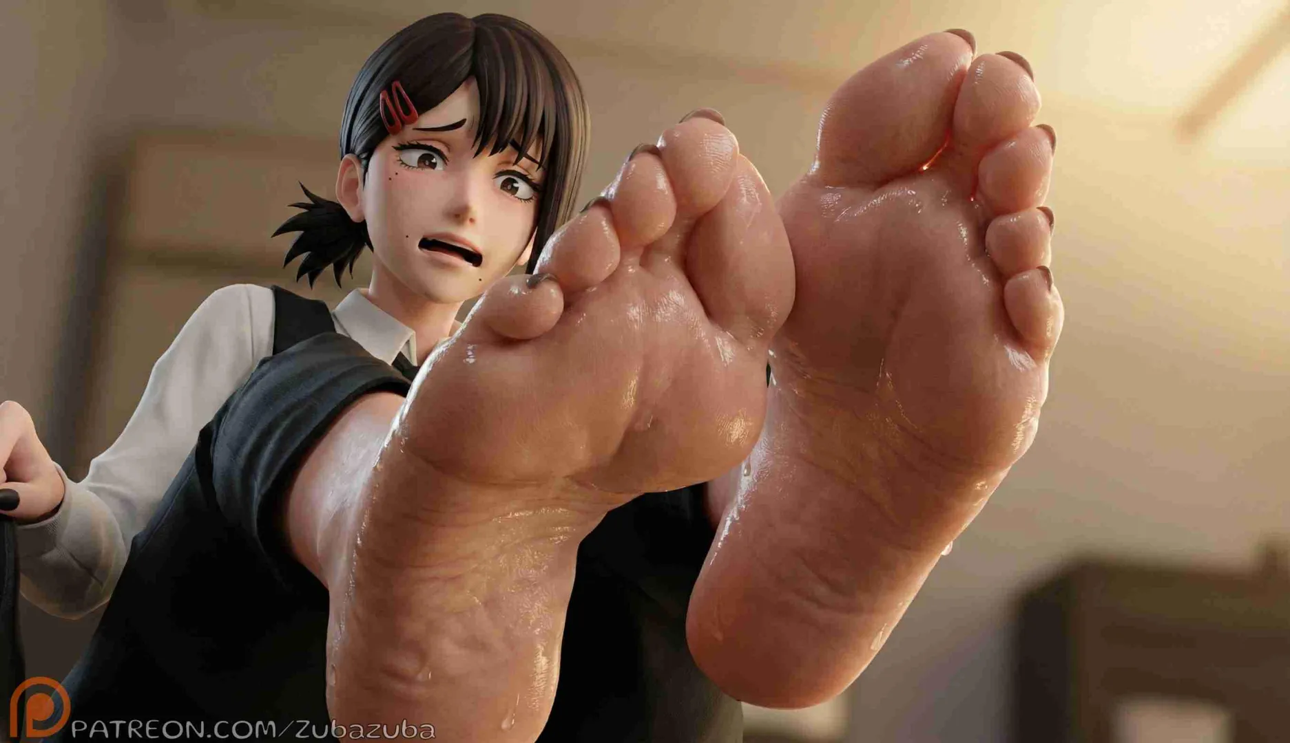 [Chainsaw Man] Kobeni - Nervous Sweat Soles [OC]