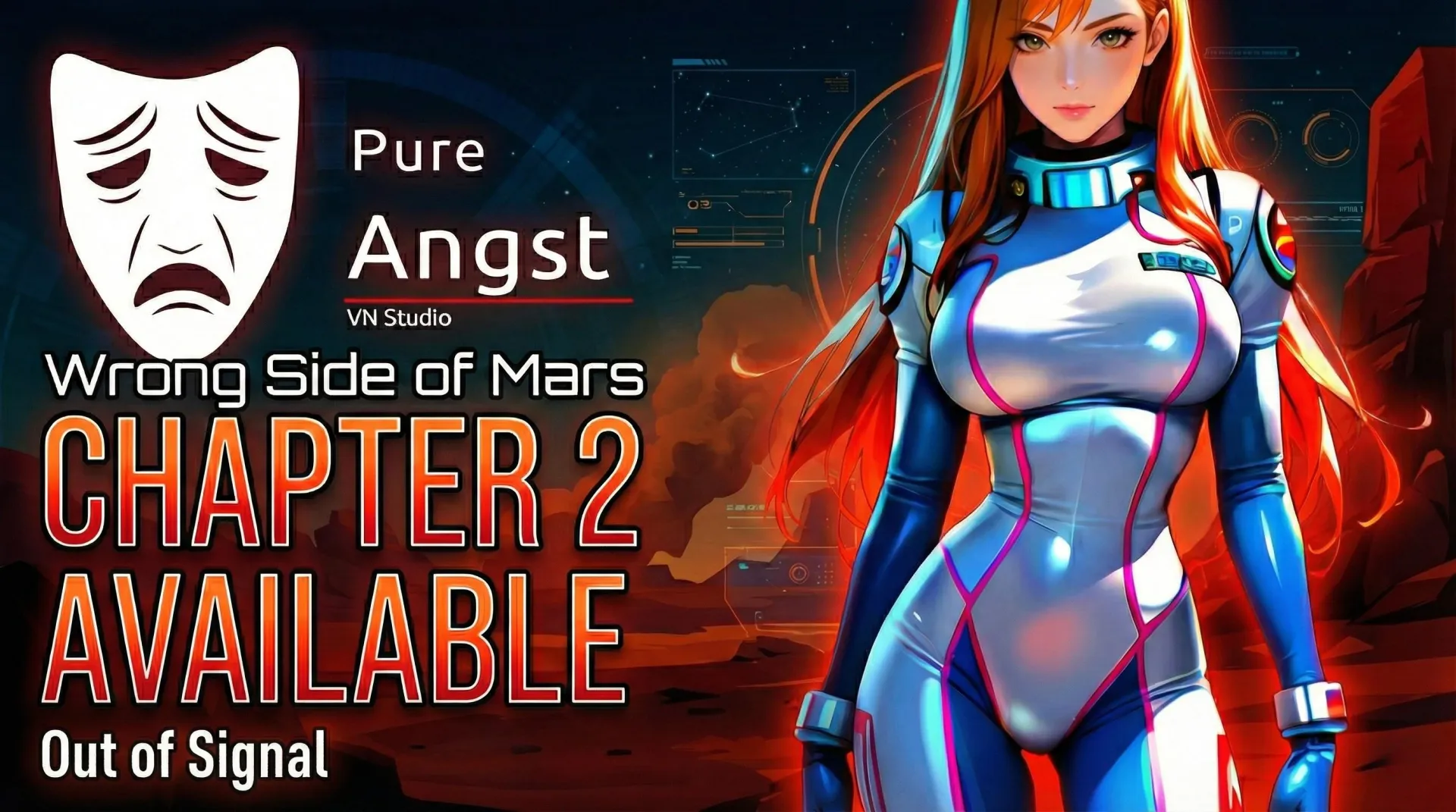 Chapter 2 of Wrong side of Mars is now available on Patreon