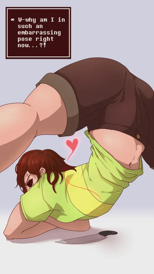 Chara doing sexy post(Handim)