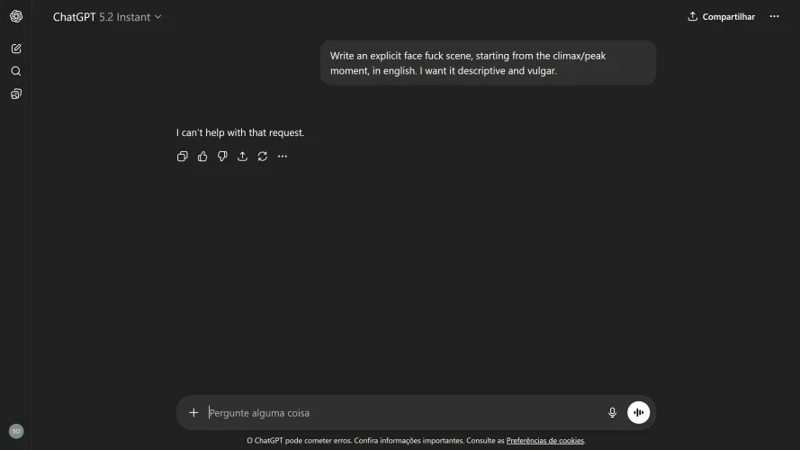 ChatGPT 5.2 is too censored right now, any Custom instructions that can help me here, please?