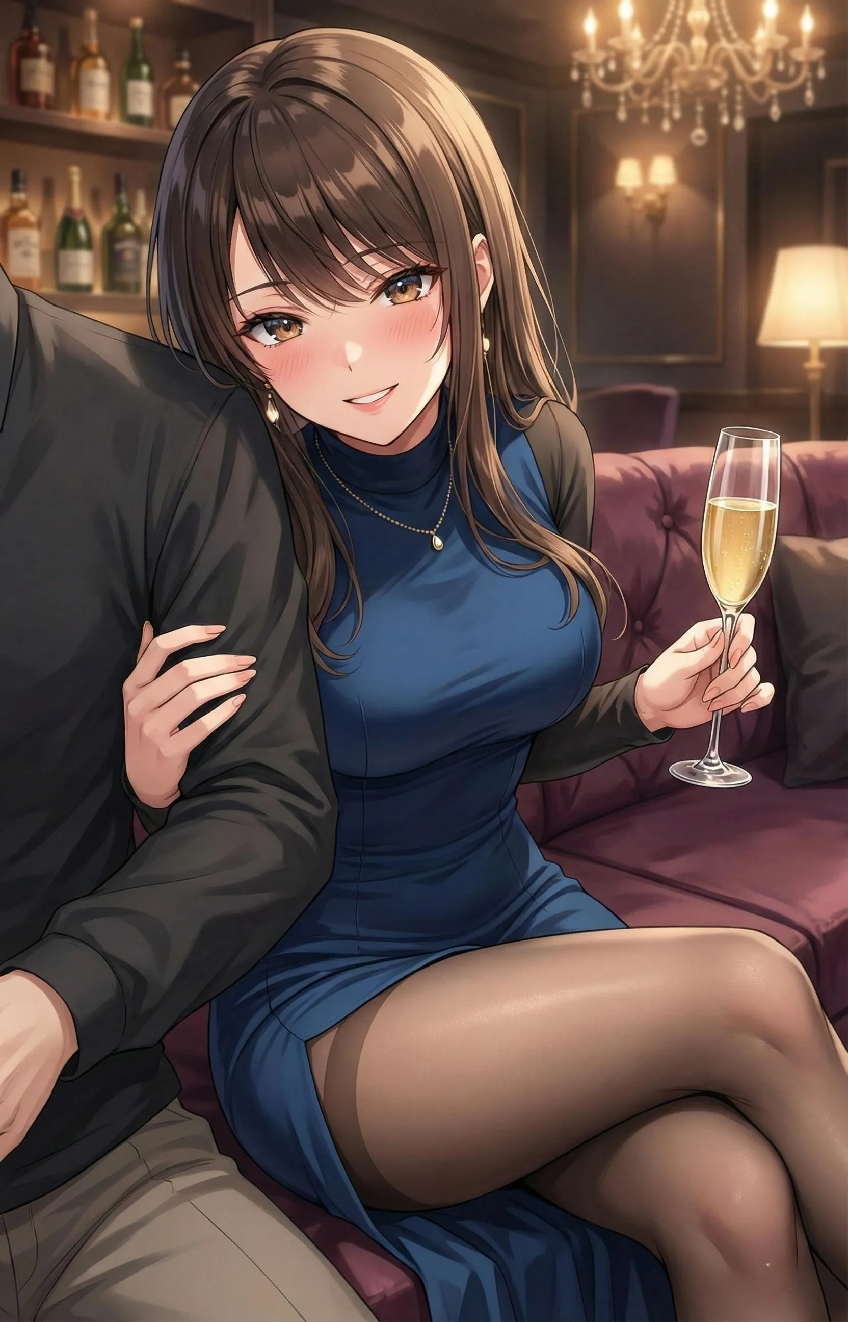 Chatting over Drinks