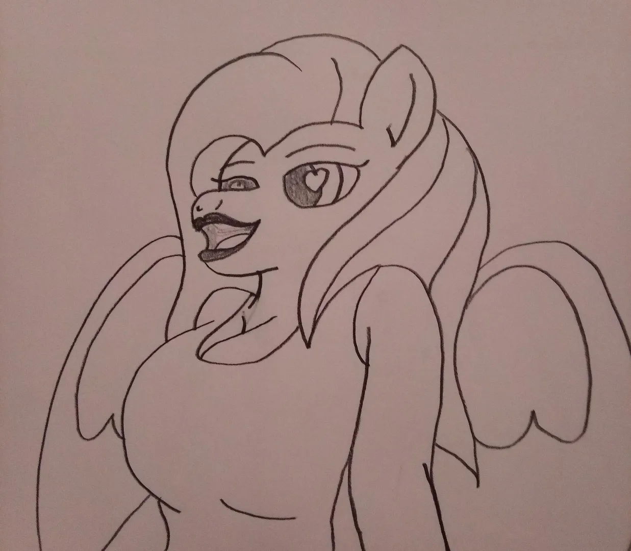 Check it out girls, I got my lips done. Now I can suck stallions balls dry like a sucking a milkshake.