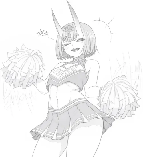 Cheerleader Shuten Douji (0_Danvil_0)
