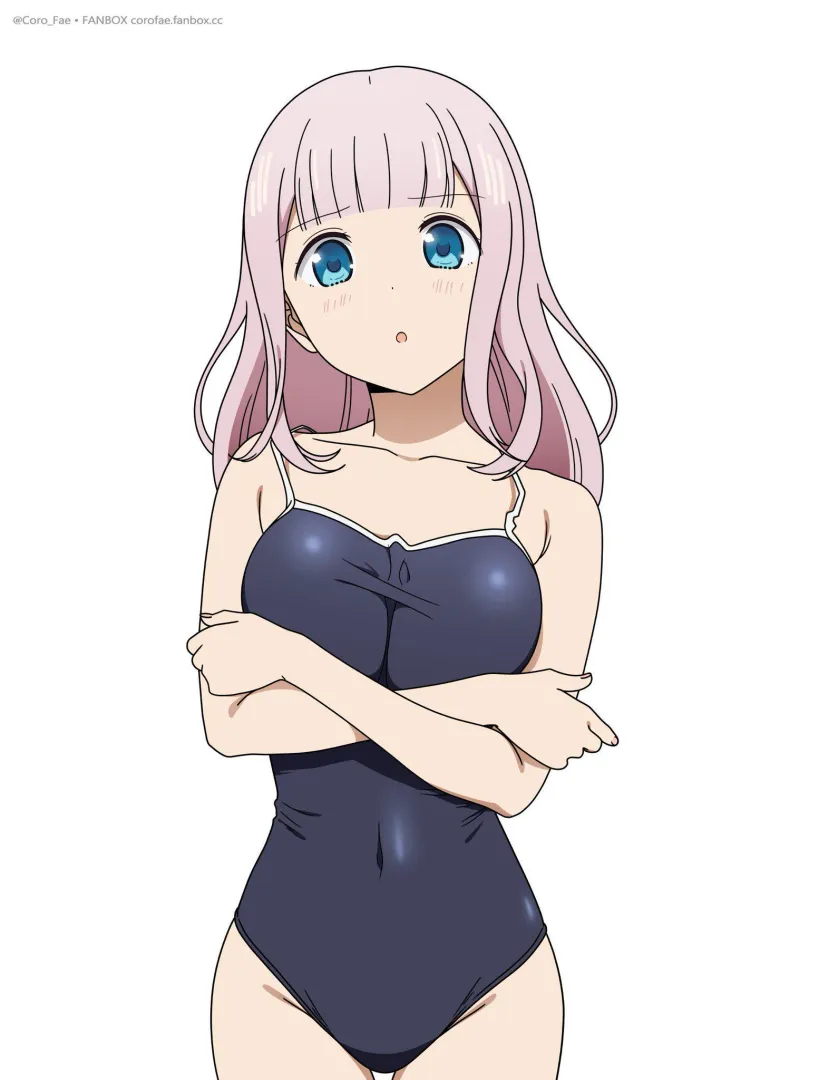 Chika is ready for swimming lessons (Coro Fae)