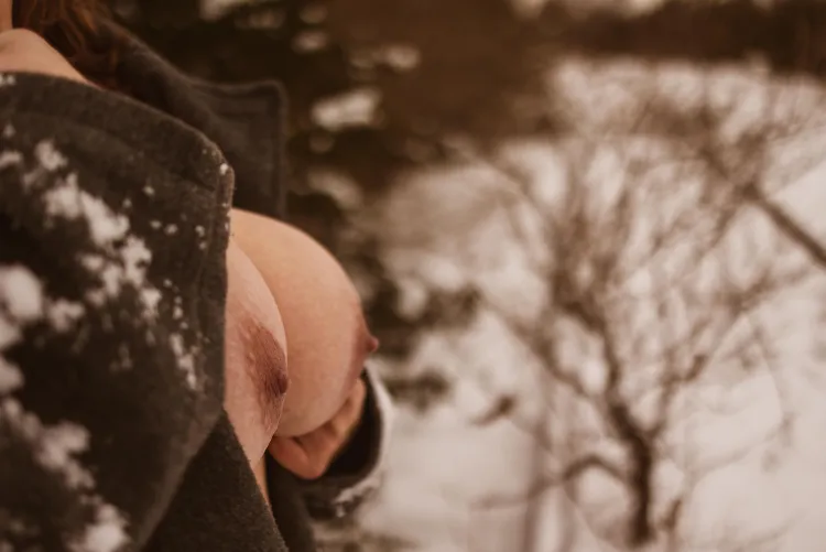 chillly out there in the snow