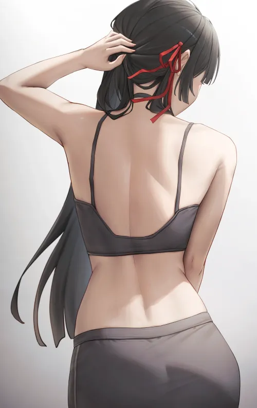 Chisa with bra and leggings (gileu / vhih256) [Wuthering Waves]