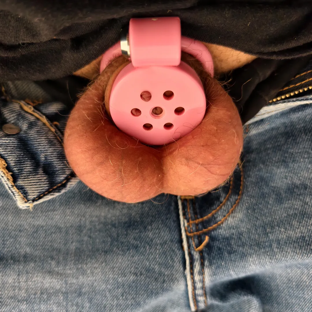 Choose how this chastity cock and balls are tortured
