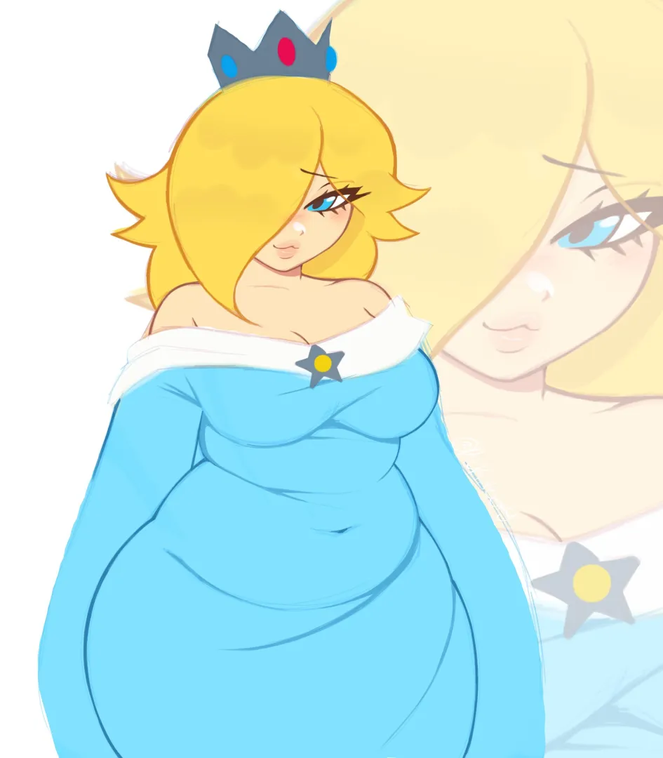 Chubby Rosalina doodle (aruki)