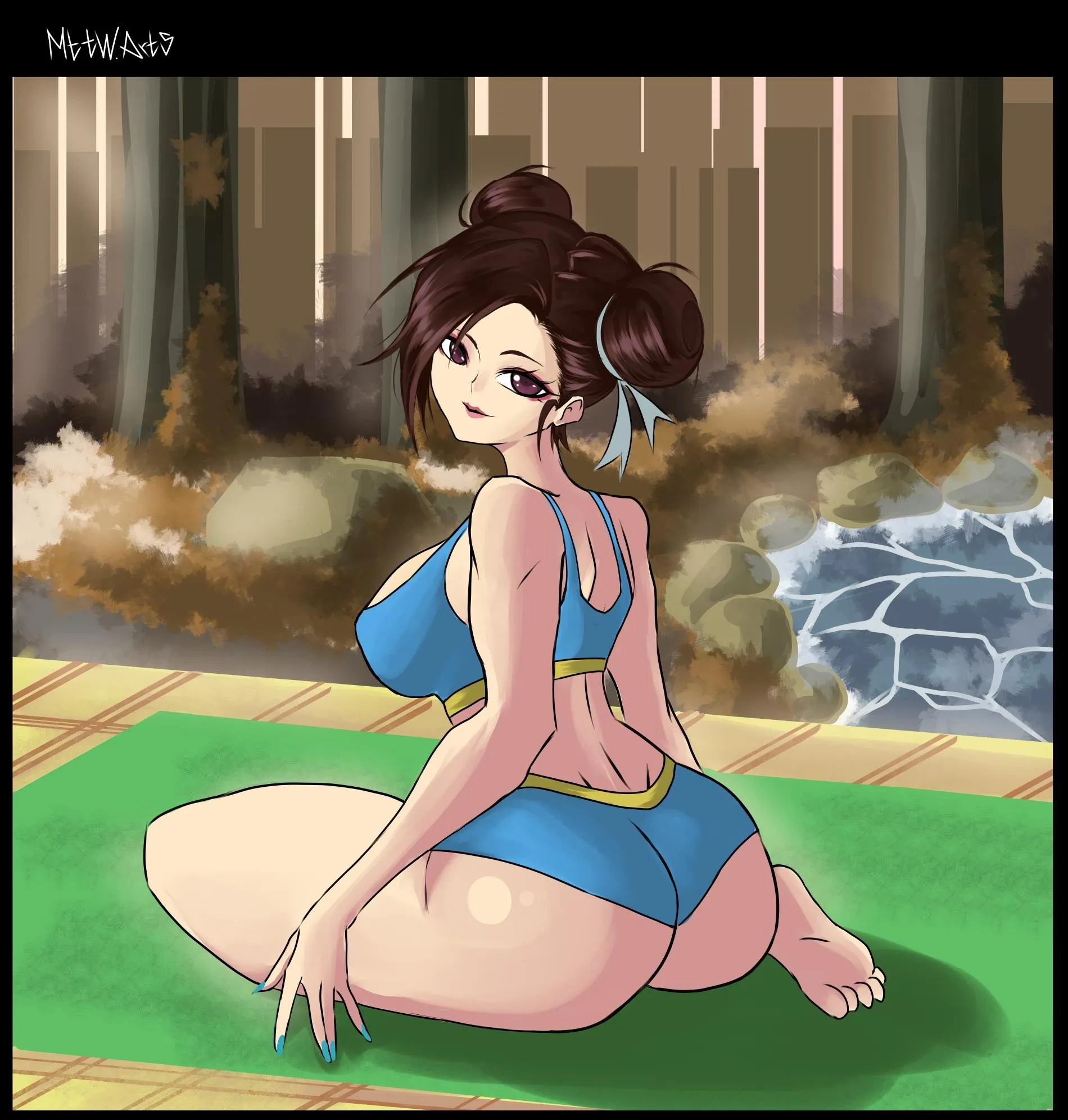 Chun Li Fanart by me (MttW.Arts).