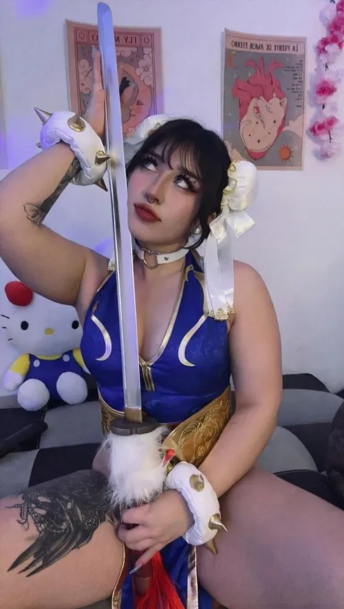 Chun-Li cosplay by me (Zarababyxx)