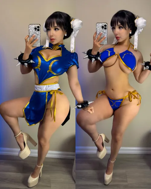 Chun-Li cosplay (lovebugchanel)