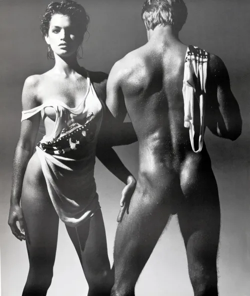 Cindy Crawford and Jack Petras | 21st Chicago International Film Festival, 1985 | ph. Victor Skrebneski // Happy 60th Birthday, Cindy!