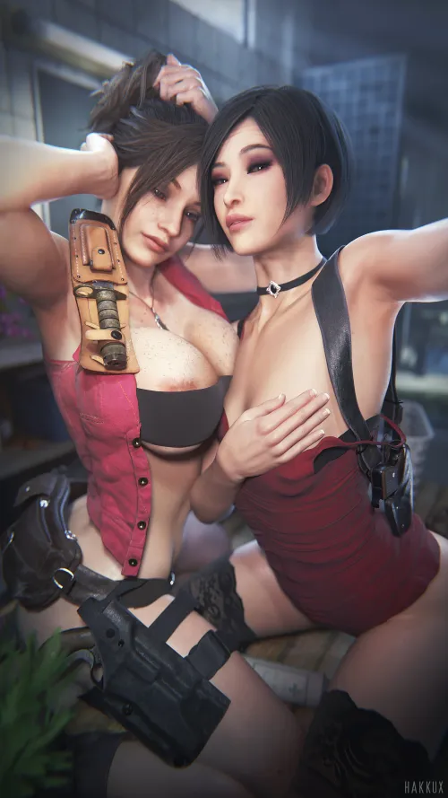 Claire and Ada (Hakkux)