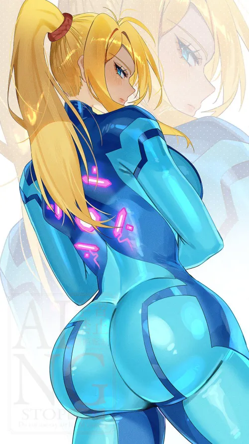 Clappable Cheeks (Samus Aran) [yasaikakiage]