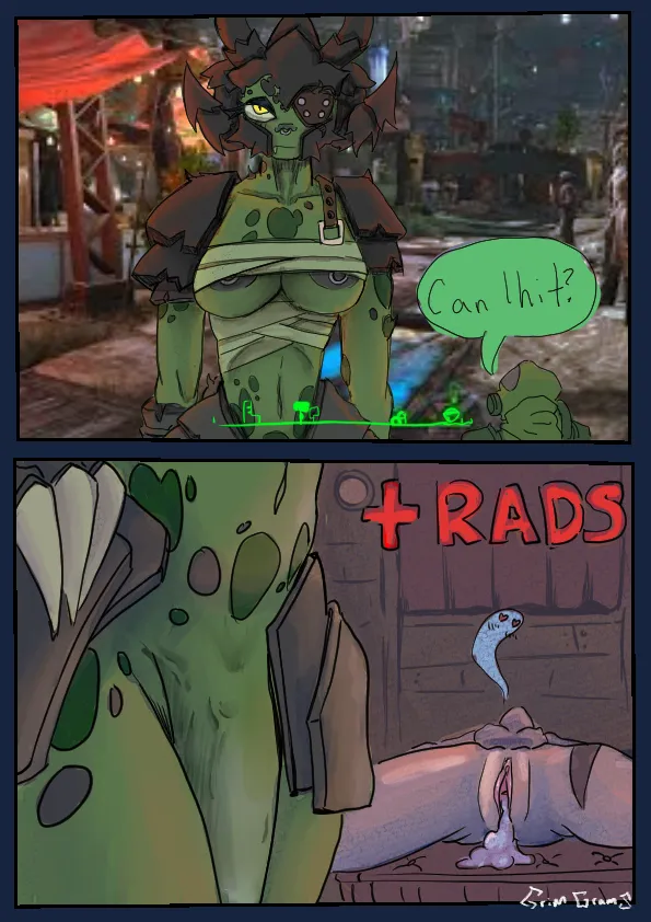 Clawdia and the sole survivor (grimgrams) [IF]