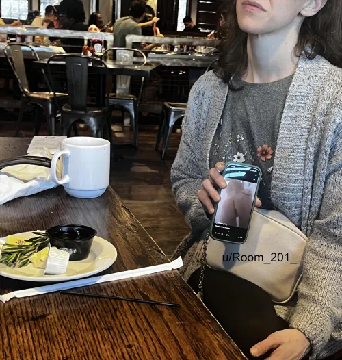 Clearly up to more than just breakfast…