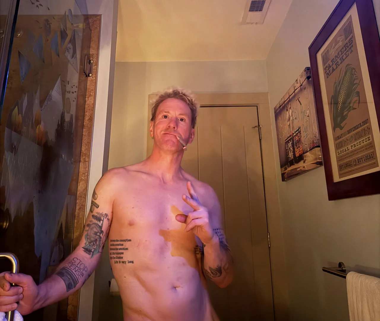 Closing out the weekend w/a shower joint [m]✌️