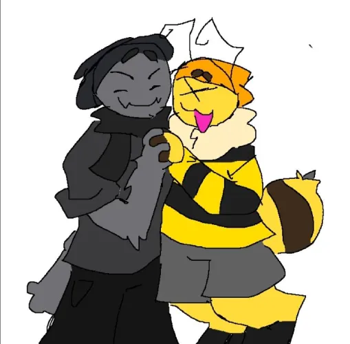 Clover and one of his partners, Nyx