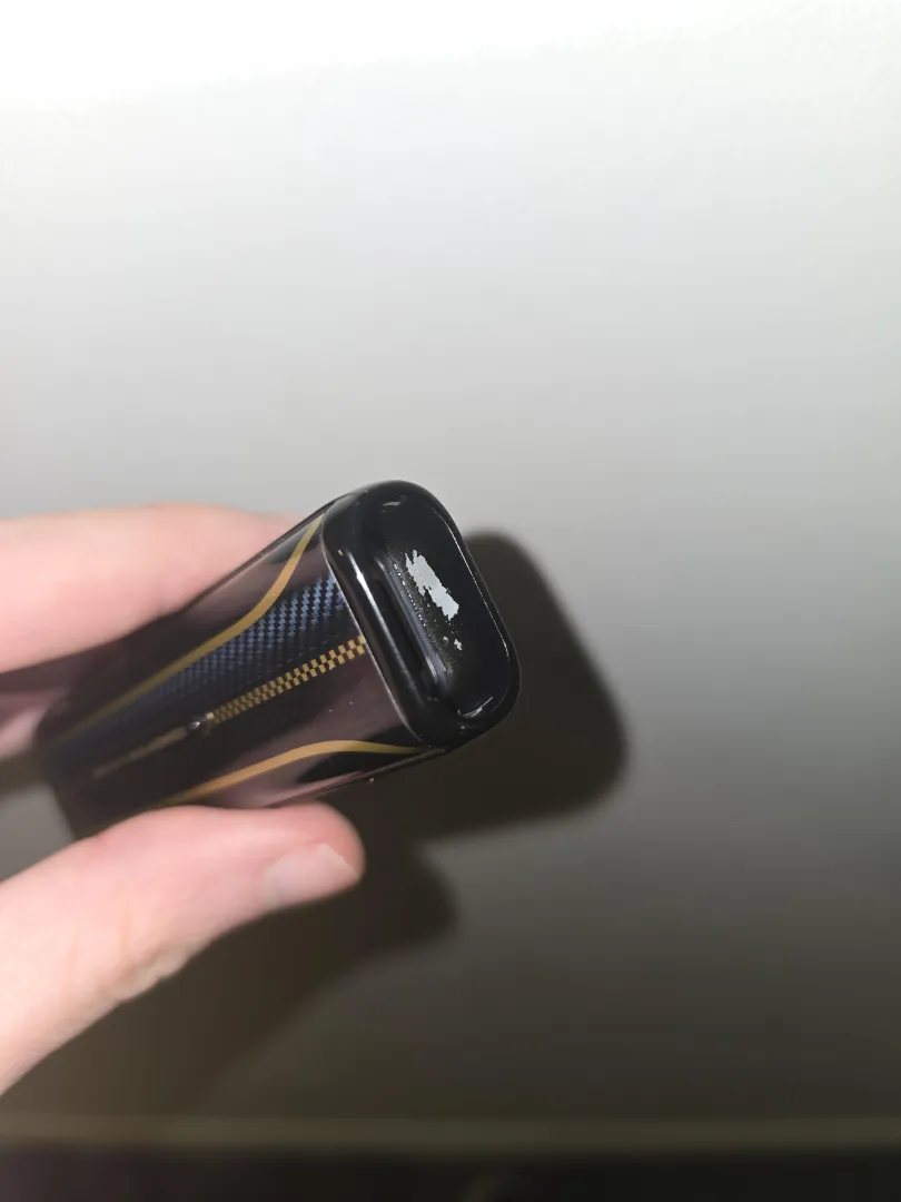Coating rubbing off on pod device
