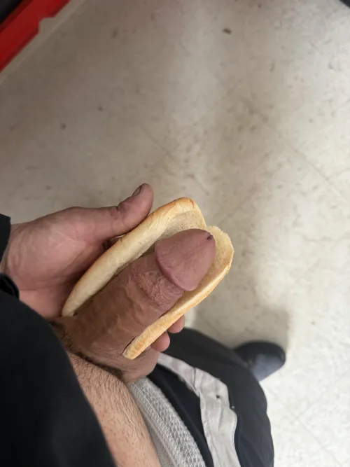 Cock meat sandwich anyone? Lol