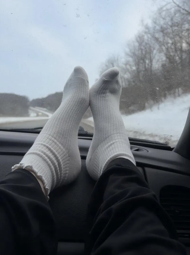 Cold roads, warm toes.