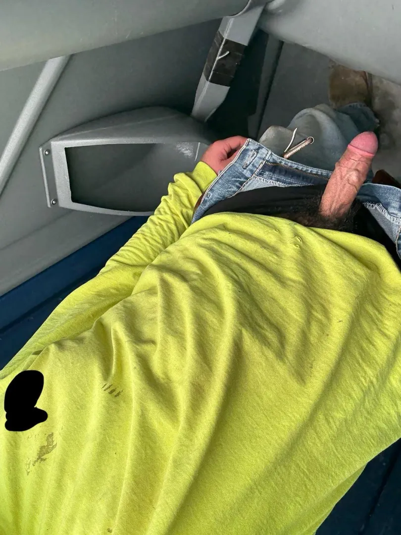 Come and suck your foreman’s dick in the porta potty while we’re on lunch